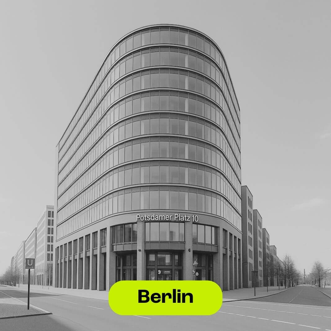 Gebäude am Potsdamer Platz Berlin